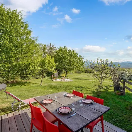 La Roulotte Du Cagire - 4 Pers - Pyrenees 컨트리하우스 Villeneuve-de-Rivière