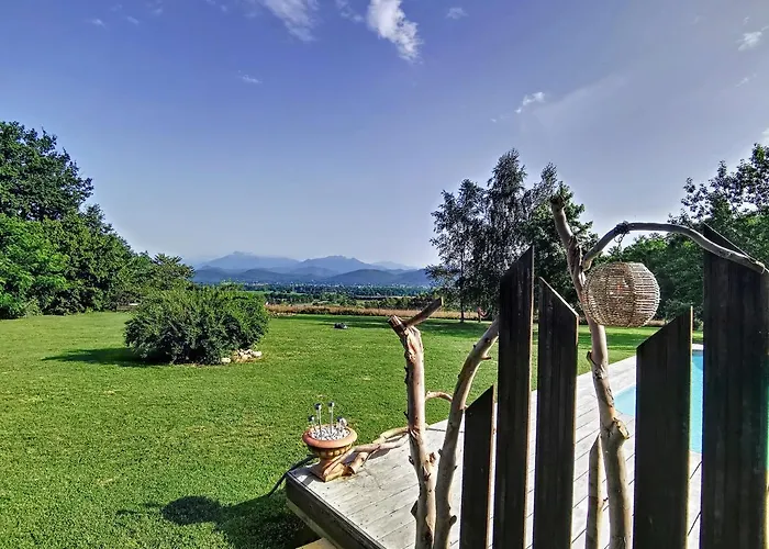 La Roulotte Du Cagire - 4 Pers - Pyrenees 컨트리하우스 *