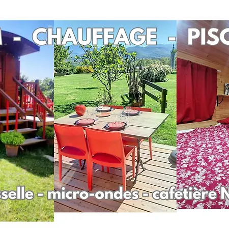 La Roulotte Du Cagire - 4 Pers - Pyrenees *